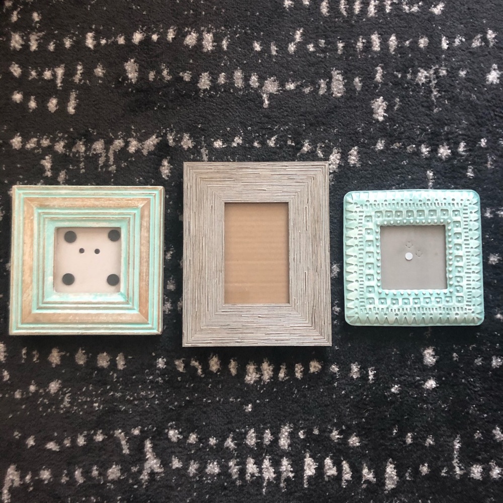 Set of 3 picture frames